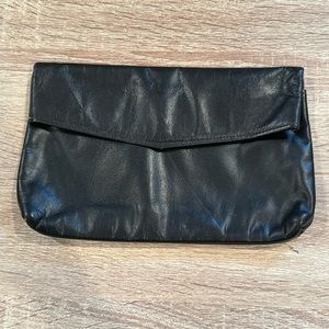 Vintage Leather Clutch